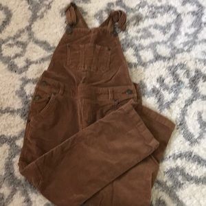Brown boys overalls